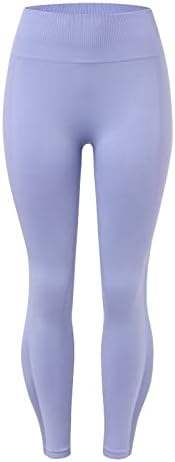 Работни панталони за јога во Етија, Беспрекорен колк, тесен половината еластична еластична вежба за дишење панталони јога панталони активна облека