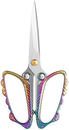 Congeal шарени пеперутки уметност ножици за домаќинство кујнски ножици мултифункционални алатки легури ножици