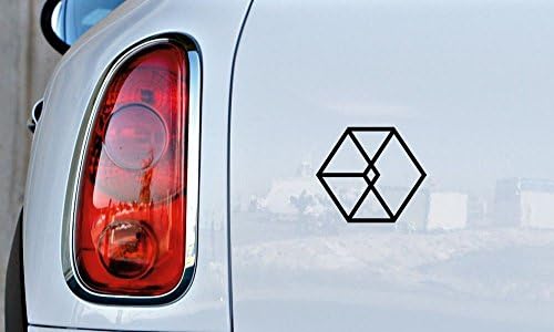 EXO лого верзија 7 налепница за налепници за декоратор за налепници за автомобили за автоматски автомобили Камиони за ветробранот