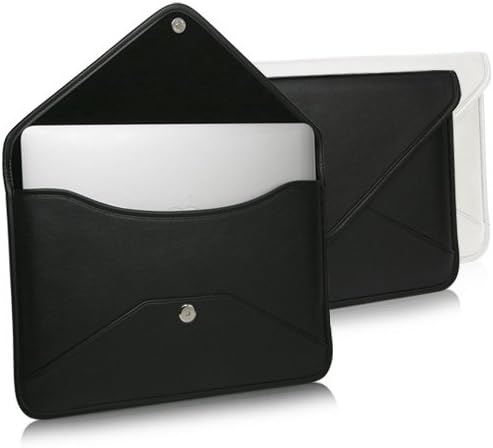 Кутија за боксерски бран за LG Gram 14 2-во-1-Елитна кожна гласник торбичка, синтетички кожен покрив дизајн на пликови за дизајн