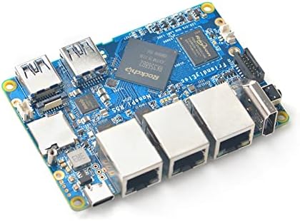 Cortex-A55 2.0GHz со три Gbps Ethernet Ports со три Gbps Ethernet пристаништа LPDDR4X 4GB RAM меморија врз основа на Rockchip