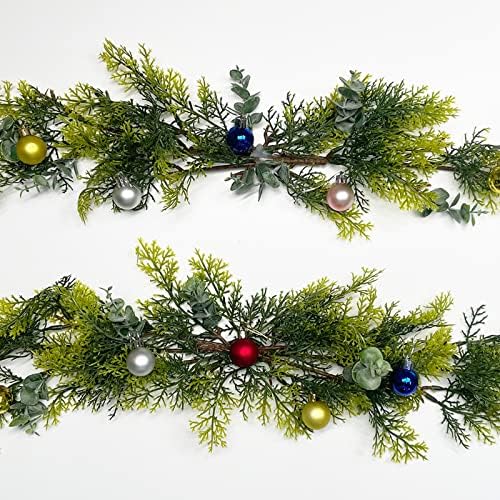 Мини новогодишни елки - Декорации за новогодишни елки од 2022 година, монтирани новогодишни елки, приврзоци Дома виси новогодишна елка што висат sвона Декорација заш?