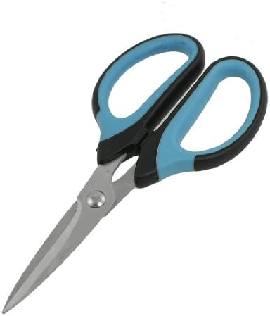 Аексит гума пластични рачни алати за рачни рачки рачки од не'рѓосувачки челик за шиење на сечилото за шиење ножици и ножици црна сина боја