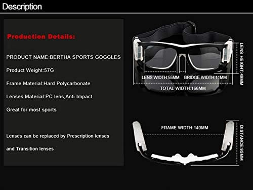 Очила за кошарка на декслари, Заштитни очила за безбедност на спорт, унисекс мажи жени млади очила за фудбалски хокеј рагби