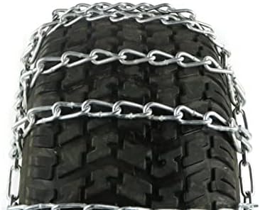 Продавницата РОП | Пар од 2 ланци на гуми за врски за Поларис 18x8.5x8 пред и 25x12x12 задни гуми АТВ
