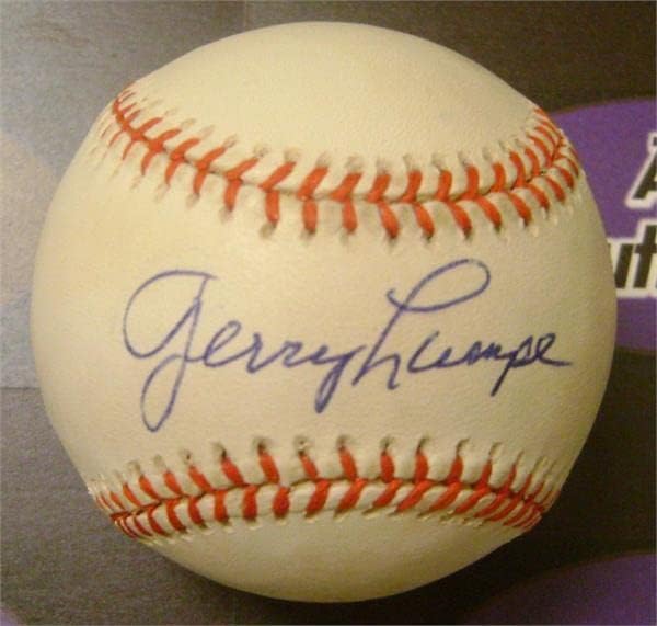 Џери Лумп автограм Бејзбол-Автограм Бејзбол