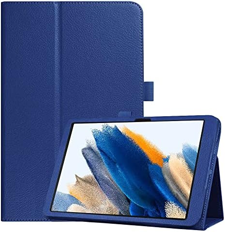 Случај за Еквинор за Samsung Galaxy Tab A8 10.5 инчи 2022 издание, Folio Stand Cover Protective Case For Galaxy Tab A8 10.5 ”модел на таблети 2022 - Темно сина