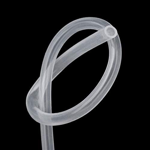 Чисто пластично црево 1 метар транспарентна силиконска цевка, меко гума црево, дијаметар од 2-10мм надвор, флексибилно млеко