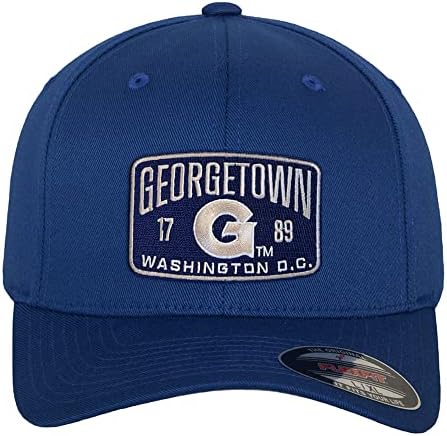 Универзитетот Џорџтаун Официјално Го Лиценцираше Џорџтаун Од 1789 Година Флексфит Бејзбол Капа