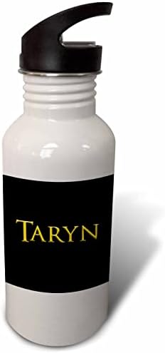 3drose Taryn Заедничко девојче име за бебе во САД. Жолта на црна кул ... - шишиња со вода