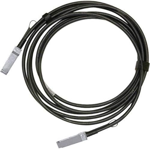 Mellanox Пасивен бакарен кабел IB EDR до 100 GB/s QSFP28 1M Black 30awg
