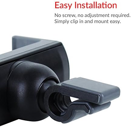 Komus Pro Air Universal Smartphone Mount Mount for Air Vent, црна