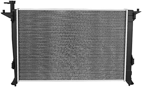 ДНК моторинг OEM-RA-13520 1-ред алуминиумско јадро на радијаторот компатибилен со 16-18 Kia Sorento 3,3,26-7/16 W x 18-11/16