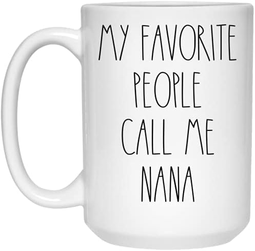 Нана-Моите Омилени Луѓе Ме Нарекуваат Нана Кафе Кригла, Нана Реј Дан Инспириран, Рае Дан Стил, Роденден-Среќен Божиќ-Денот На