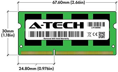 A-Tech 8 GB меморија RAM меморија за Acer Aspire ES1-533-C55P-DDR3 1333MHz PC3-10600 Non ECC SO-DIMM 2RX8 1.5V-единечен лаптоп