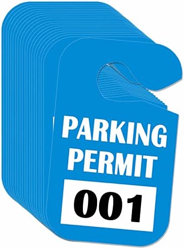 50-Пакет Привремена Дозвола За Паркирање Висат Ознака Автомобил Помине Автомобил Паркинг Помине Висечки Ознаки Пвц Виси Плакати