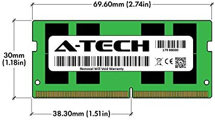 A-Tech 32gb RAM МЕМОРИЈА Замена За Samsung M471A4G43AB1-CWE | DDR4 3200MHz PC4-25600 2Rx8 1.2 V SODIMM 260-Pin Мемориски Модул