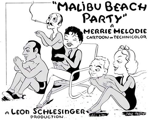 Забава на плажа малибу Во Режија На Фриз Фреленг. Објавен на 14 септември 1940 година. Студио Лоби Картичка Публицитет Сепак-Браќа Ворнер