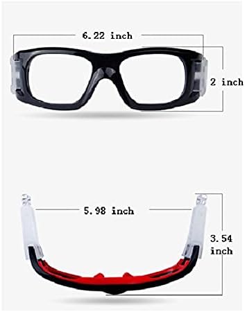 Очила за спортска кошарка на Runworld, заштитни очила за заштита на очила за безбедност за мажи кои дрибликуваат во бејзбол