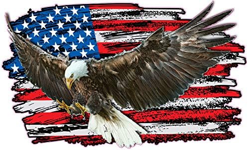 Носталгијата го декларира орел носено американско знаме од Соединетите држави од Соединетите држави