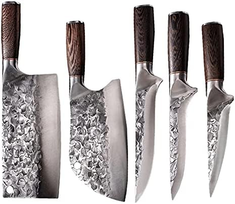 Гонд со висок јаглерод од не'рѓосувачки челик нож за нож за готвење со нож за нож за нож за нож за нож за нож за нож за нож