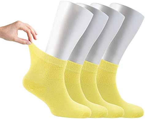 Cosyfeel дијабетични чорапи жени изгубени дијабетични чорапи на глуждот бамбус чорапи за жени беспрекорни пети и необврзувачки