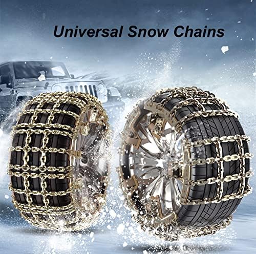 Анти-лизгачки ланци Универзални синџири на снежни ланци за влечење на снежни ланци за снежни ланци за SUV автомобили пикап камиони