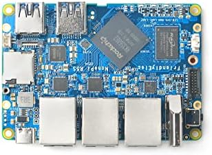Нанопи R5S Travel Mini VPN рутер OpenWrt Single Board Computer со три Gbps Ethernet порти LPDDR4X 2GB RAM меморија врз основа