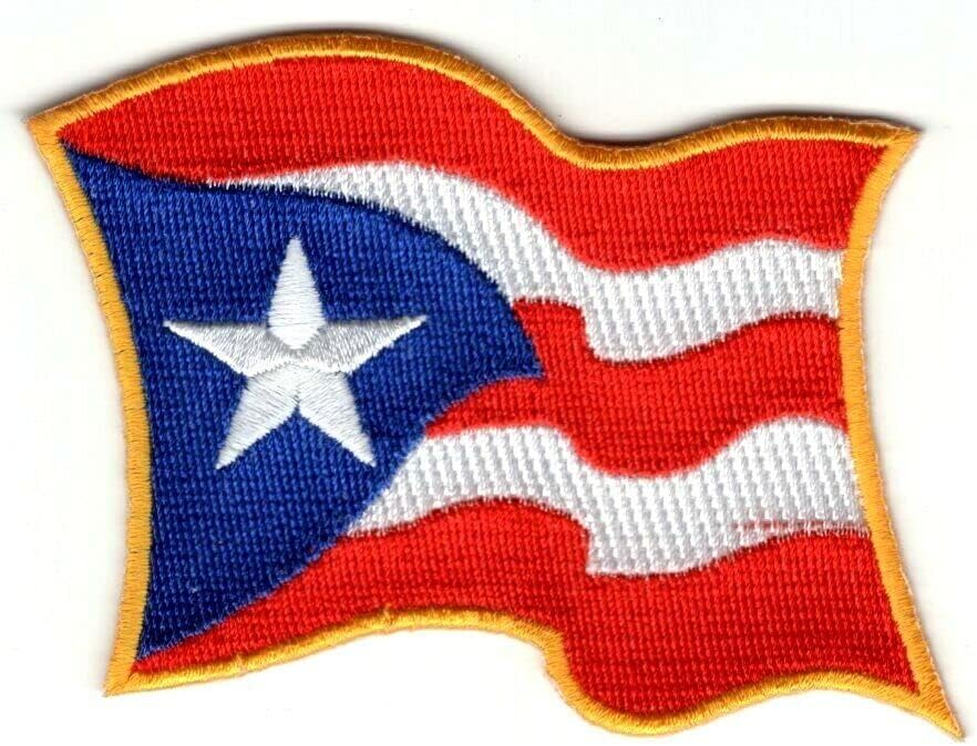 Порто Рико мавтајќи со знамето Злато граница 3 железо на печ