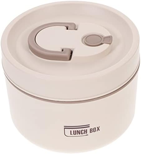 Хемотон термичка кутија за ручек од не'рѓосувачки челик бенто кутија изолирани контејнери за ручек широки уста термозии, опфатено