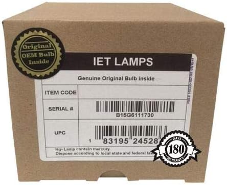 Оригинална ламба за замена на OEM за Epson Powerlite HC 2030 Проектор - IET ламби со една година гаранција