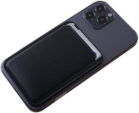 Евтин држач за кожни картички во недела за назад на телефонот компатибилен со iPhone 12/Mini/Pro/Pro Max, Magsafe Магнетски