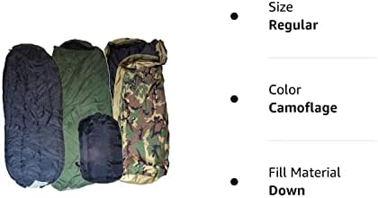 Воен модуларен систем за спиење 4 парчиња со Goretex Bivy Cover и Carry Sack