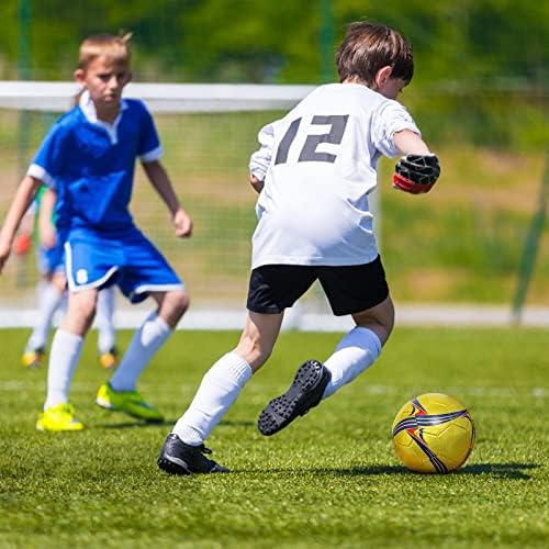 Фудбалска топка во ФАНТЕЦИЈА со пумпа, официјална мека фудбалска топка со големина 5, деца млади за возрасни вежбаат фудбалски