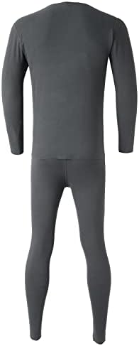 Менс -патека одговара на 2 парчиња сет за мажи постојана температура беспрекорна есен и зимска термичка долна облека постави