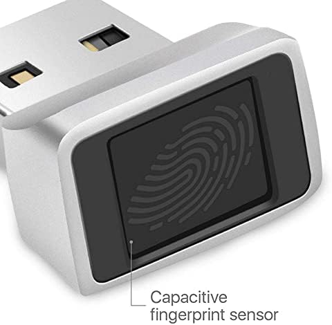 MOOKEENONE 1*ЛЕГУРА USB Читач На Отпечатоци, Пренослив Безбедносен Клуч Биометриски Скенер За Отпечатоци Поддршка За Windows