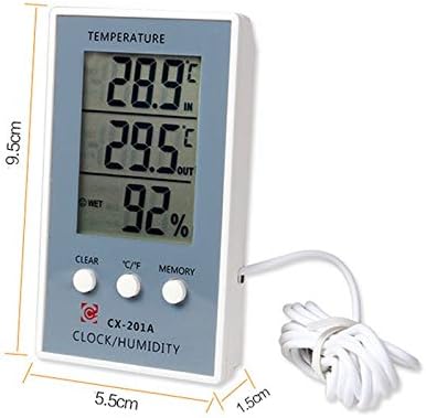 WSSBK Лцд Дигитален Термометар Хигрометар Температура Влажност Меас