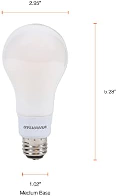 Ledvance SYLVANIA LED TruWave Природни Серија 3-Начин А21 Сијалица, 40/60/100W = 6.5/9/13W, Средна База, Замрзнати, 5000K, Дневна