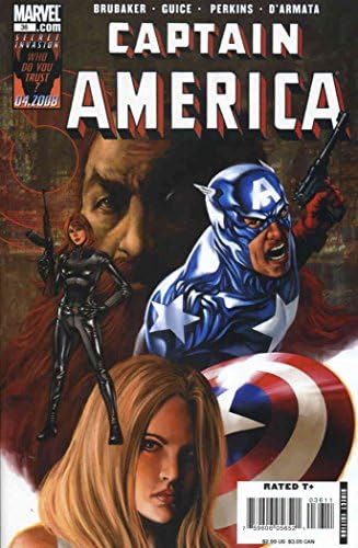 Капетан Америка 36 ВФ; марвел стрип | Ед Брубакер Црна Вдовица