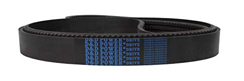 D&D PowerDrive 3/3VX1250 Banded Cogged V Belt, гума