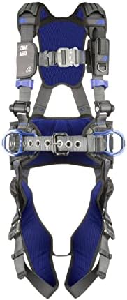 3M DBI-Sala Голем егзистент Nex ConstructionFull Body Style Harness со технолошки лајт алуминиум назад Д-прстен и полиестер