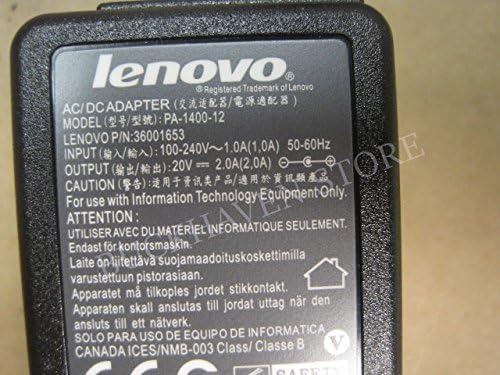 Полнач за адаптер за напојување на AC PA-1400-12 за Lenovo IdeaPad U310 4375 13.3 Ултрабук Нов оригинален