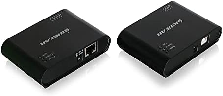 USB 2.0 4 ПОРТ USB Екстендер-До 165ft-Cat5, Cat5e Или Cat6 Етернет-Голема Брзина-Plug-n-Play - taa во согласност-Windows-MacOS-GUCE64