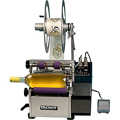 Tach-It LB-2 премиум полуавтоматско шише и апликатор за етикета на цилиндричен производ