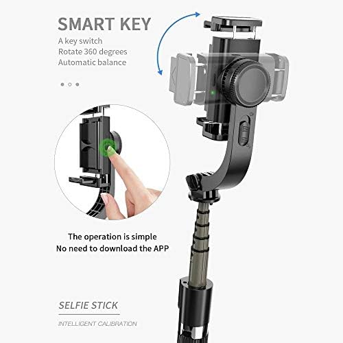 Штанд со боксер и монтирање компатибилен со LG W41 Pro - Gimbal SelfiePod, Selfie Stick Extendable Video Gimbal стабилизатор