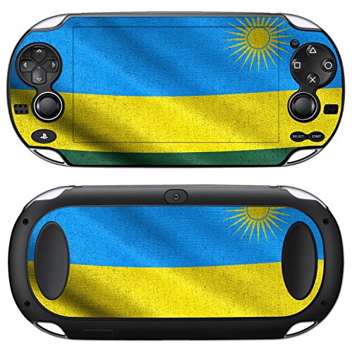Sony PlayStation Вита Дизајн Кожата знаме На Руанда Налепница Налепница За PlayStation Вита