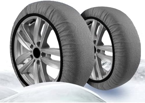 Премиум автомобил гуми снежни чорапи за зимска екстрапро -серија текстилен снежен ланец за Nissan Leaf