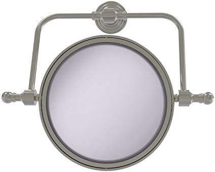Сојузнички Месинг RWM-4/2X Ретро Бран Колекција Ѕид Монтирани Вртливата 8 Инчен Дијаметар СО 2x Зголемување Шминка Огледало,