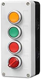 Контролна кутија CZKE со прекинувач на копчето за светло 24V/220V со копче за итни случаи за стоп самото ресетирање на индустриски