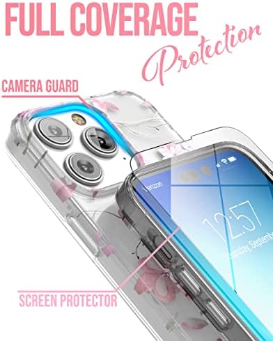 Обвиткана Рачна Лента За Рака Дизајнирана За Iphone 14 Pro Max Случај со Јамка За Држење На Прстите И Заштитник На Екранот